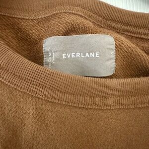 Everlane Light Brown Crewneck Sweater Size Small